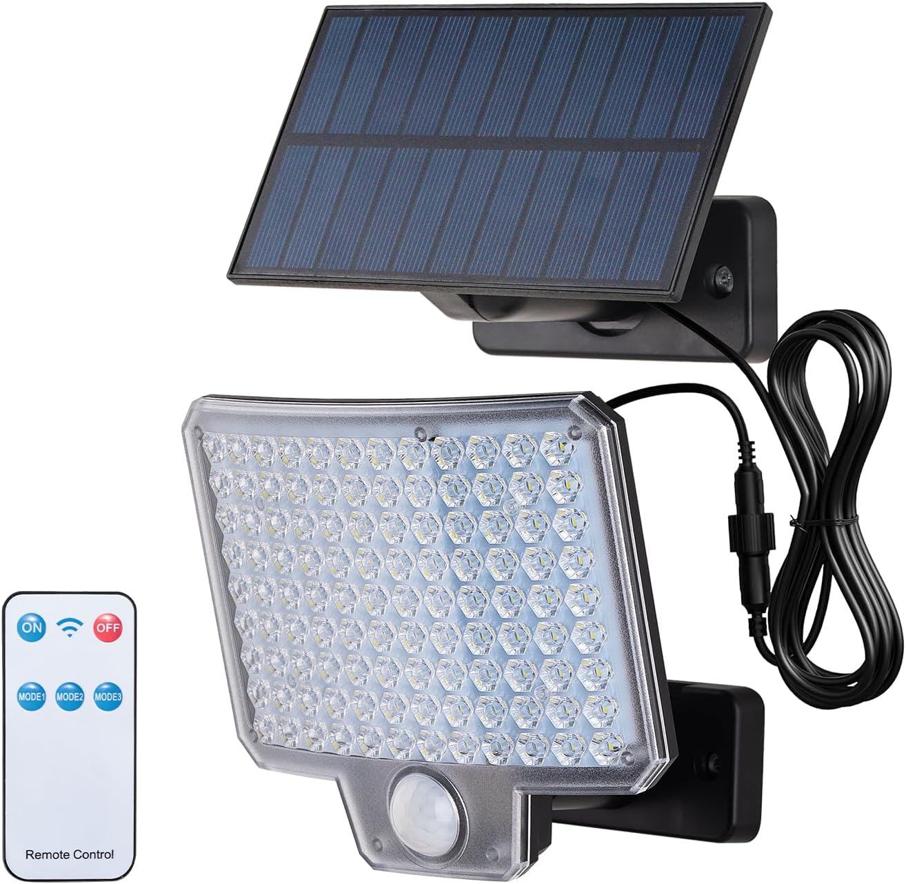 Lampes de Sécurité Solaires d'Extérieur avec Détecteur de Mouvement