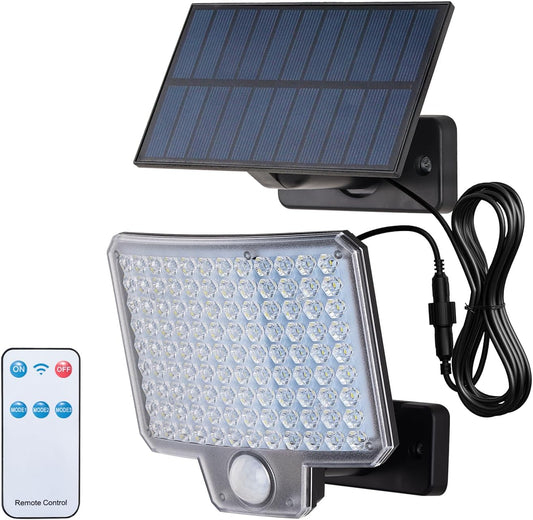 Lampes de Sécurité Solaires d'Extérieur avec Détecteur de Mouvement