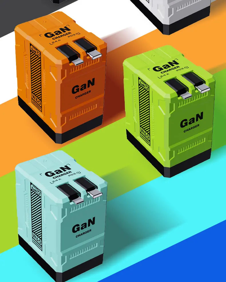 ⚡️ CHARGEUR SMART GAN-ULTRA RAPIDE IPHONE&ANDROIDE