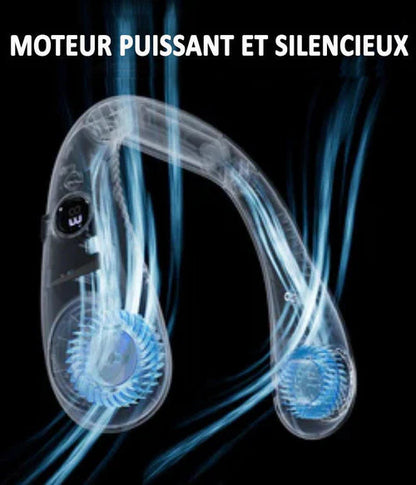 VENTILATEUR DE COU MAINS LIBRES
